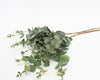 Pack of 10- Artificial Eucalyptus Sprays in frosted Green Grey bouquet filler centerpiece home decor - Angel Isabella