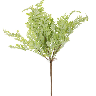 17" soft plastic fern spray-home decoration bouquet fillers